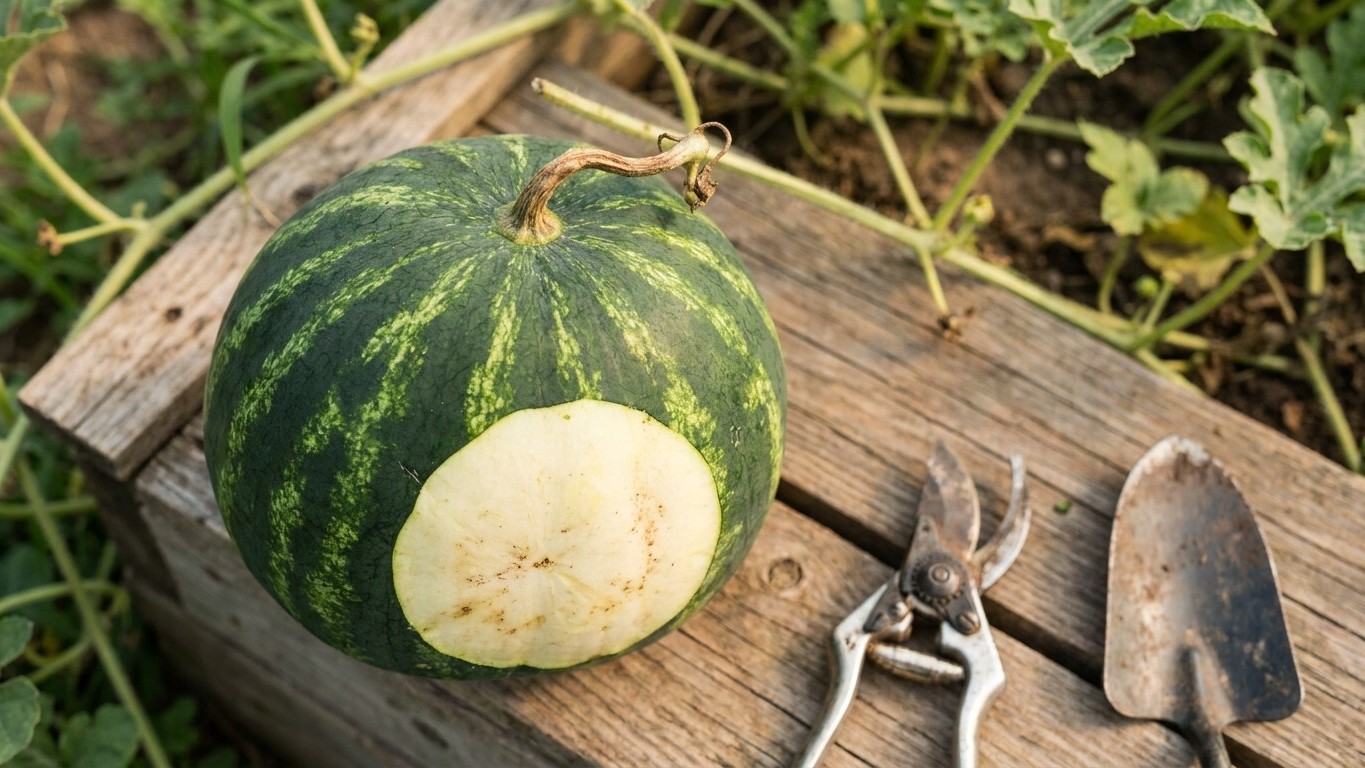 Telling When a Watermelon Is Ripe