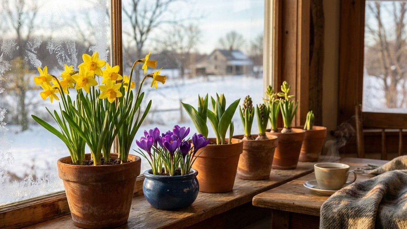 Forcing Spring Bulbs Indoors in West Virginia