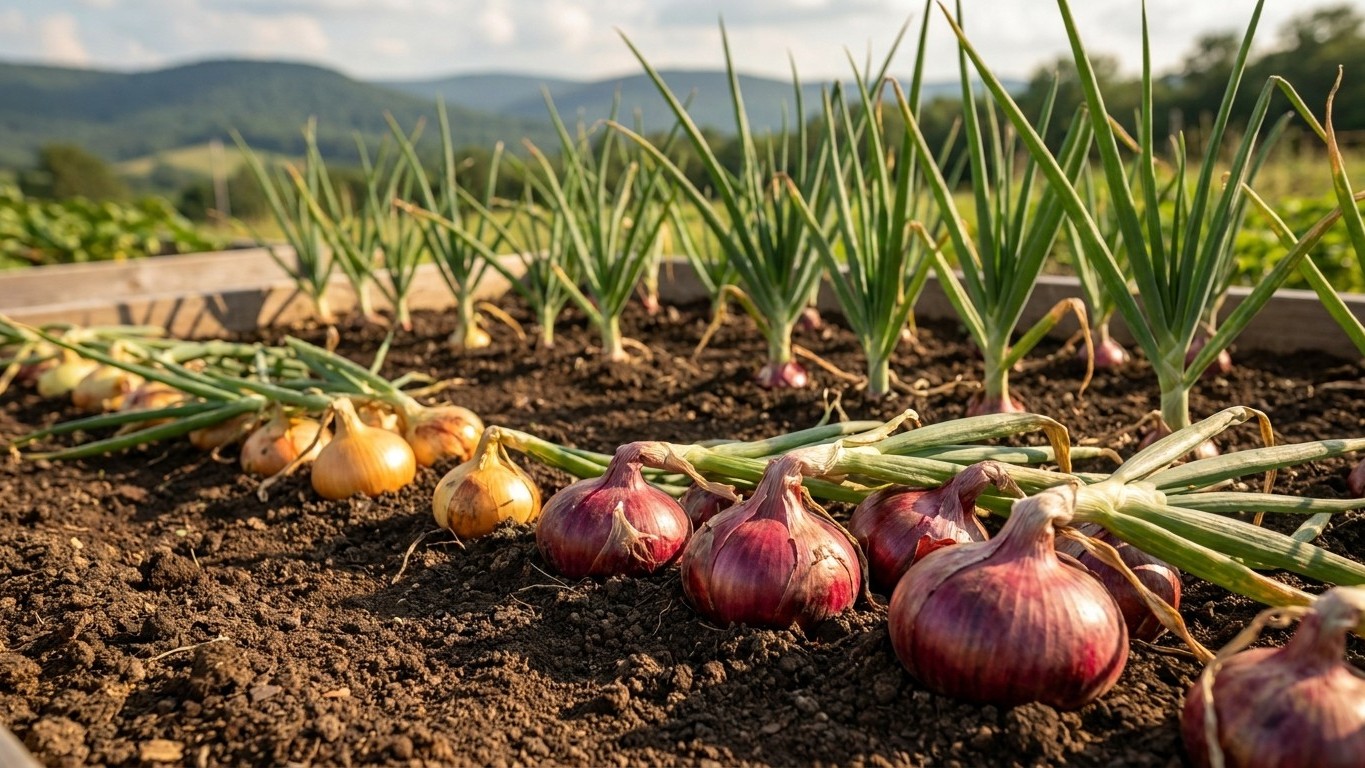 The Best Onion Varieties for West Virginia