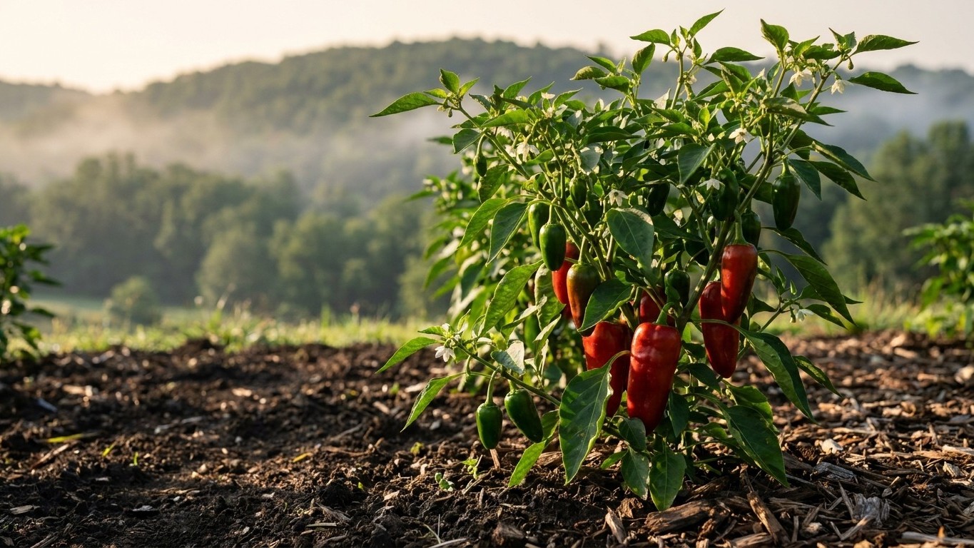 Growing Peppers in West Virginia: Fruit Set, Heat and Timing