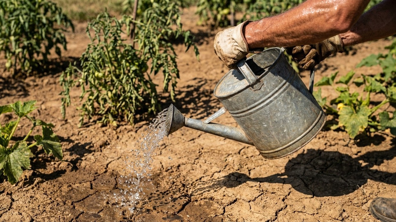 Watering Through a Dry Spell in West Virginia
