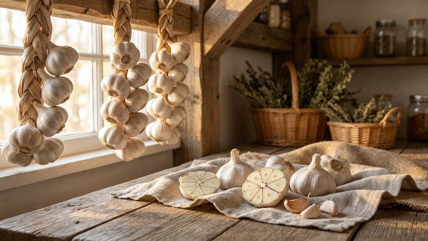 Western Rose Garlic: When to Plant the Silverskin Heads That Suit a Mild Winter