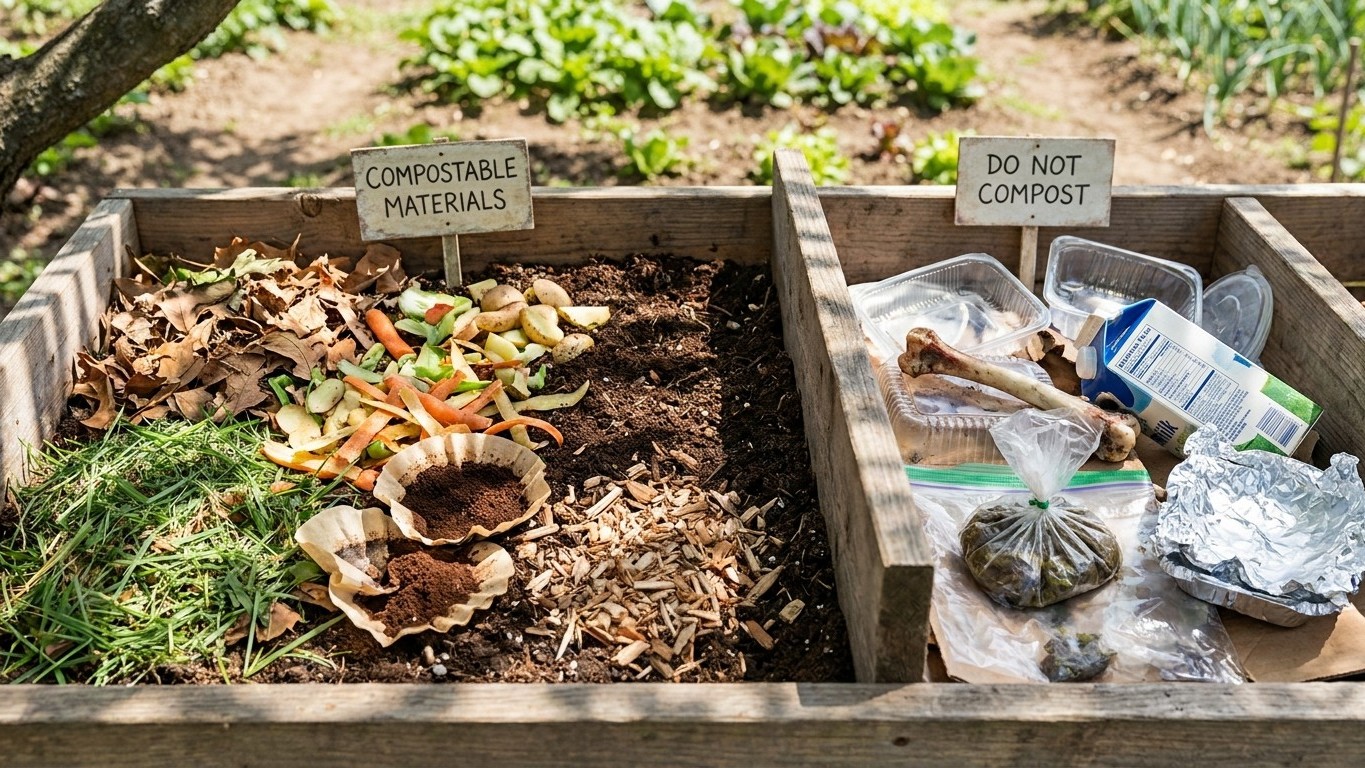 What Belongs in a Compost Pile, and the Seven Things That Do Not