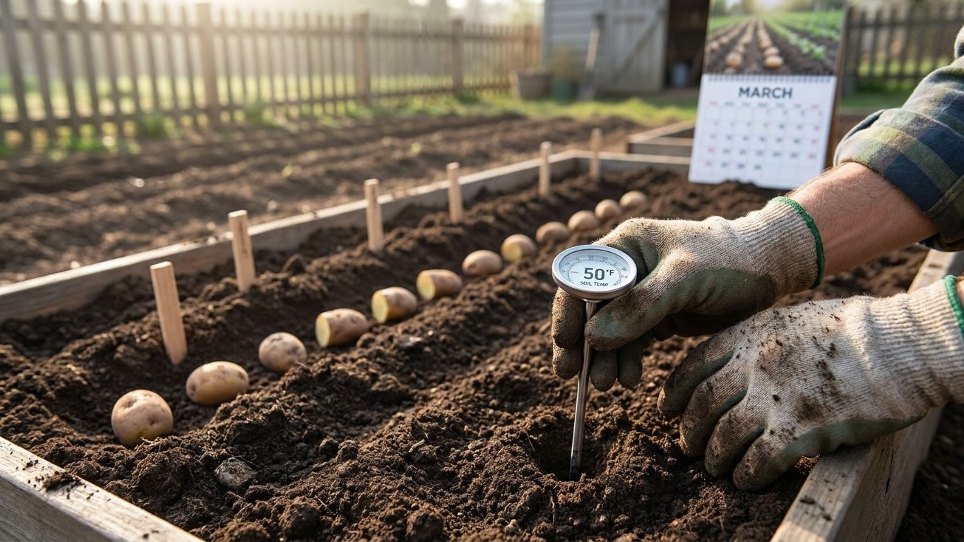 When to Plant Potatoes: Soil Temperature, Not the Calendar