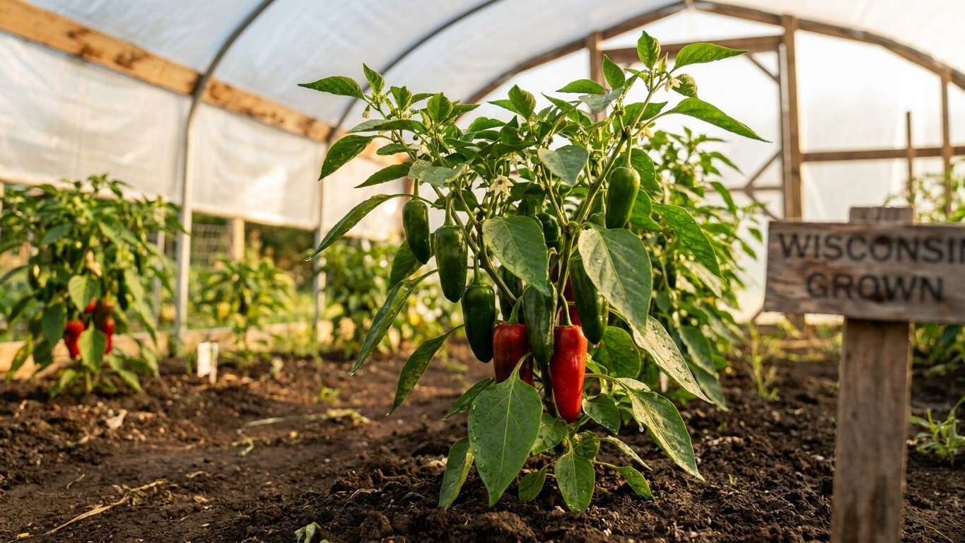 Growing Peppers in Wisconsin: Fruit Set, Heat and Timing