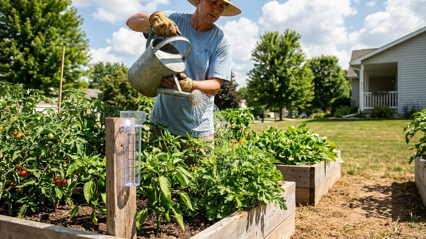 Watering a Garden in Wisconsin: How Much, How Often, and the Local Rules