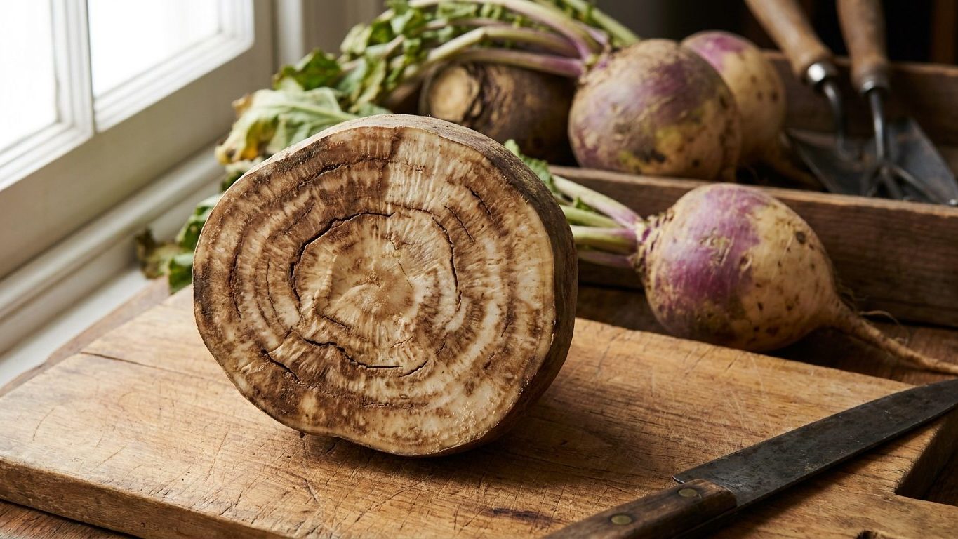 Turnips That Are Tough and Woody