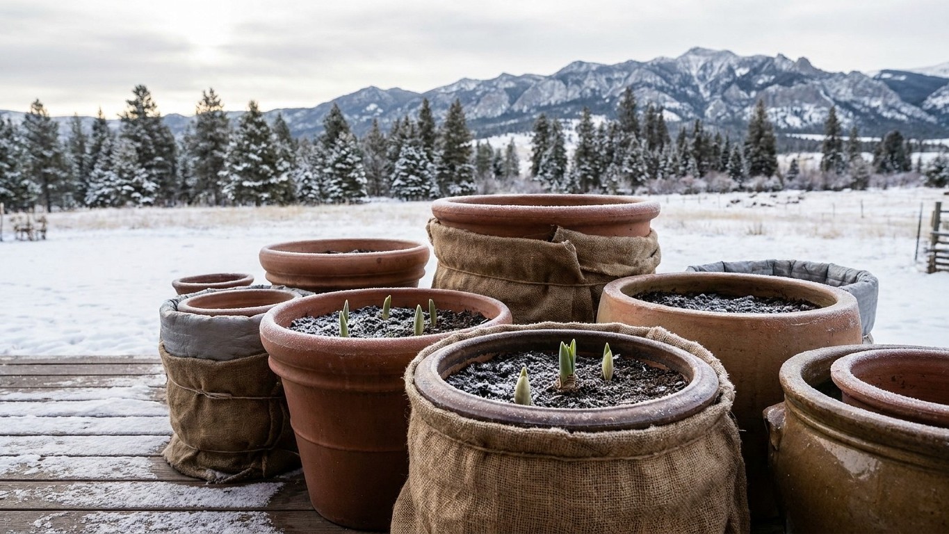 Growing Spring Bulbs in Containers in Wyoming