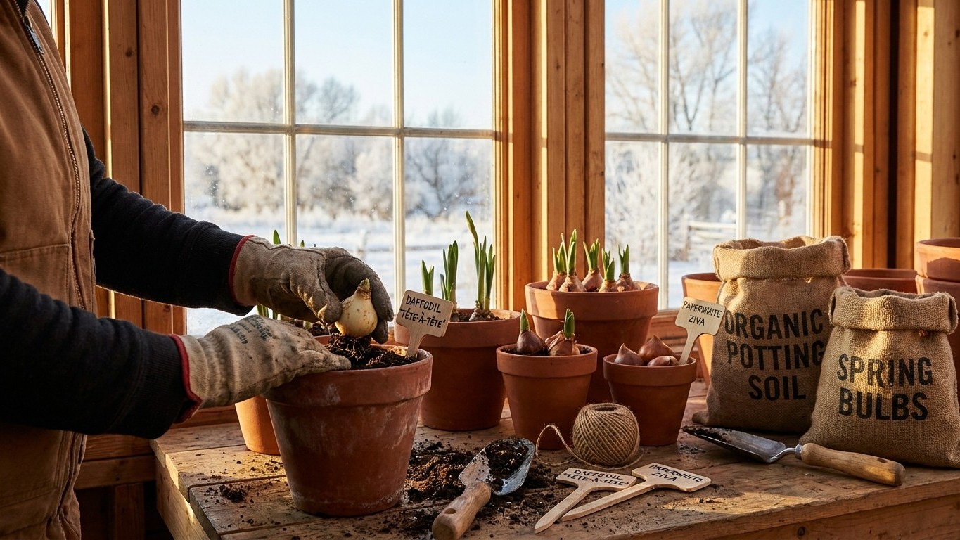 Forcing Spring Bulbs Indoors in Wyoming
