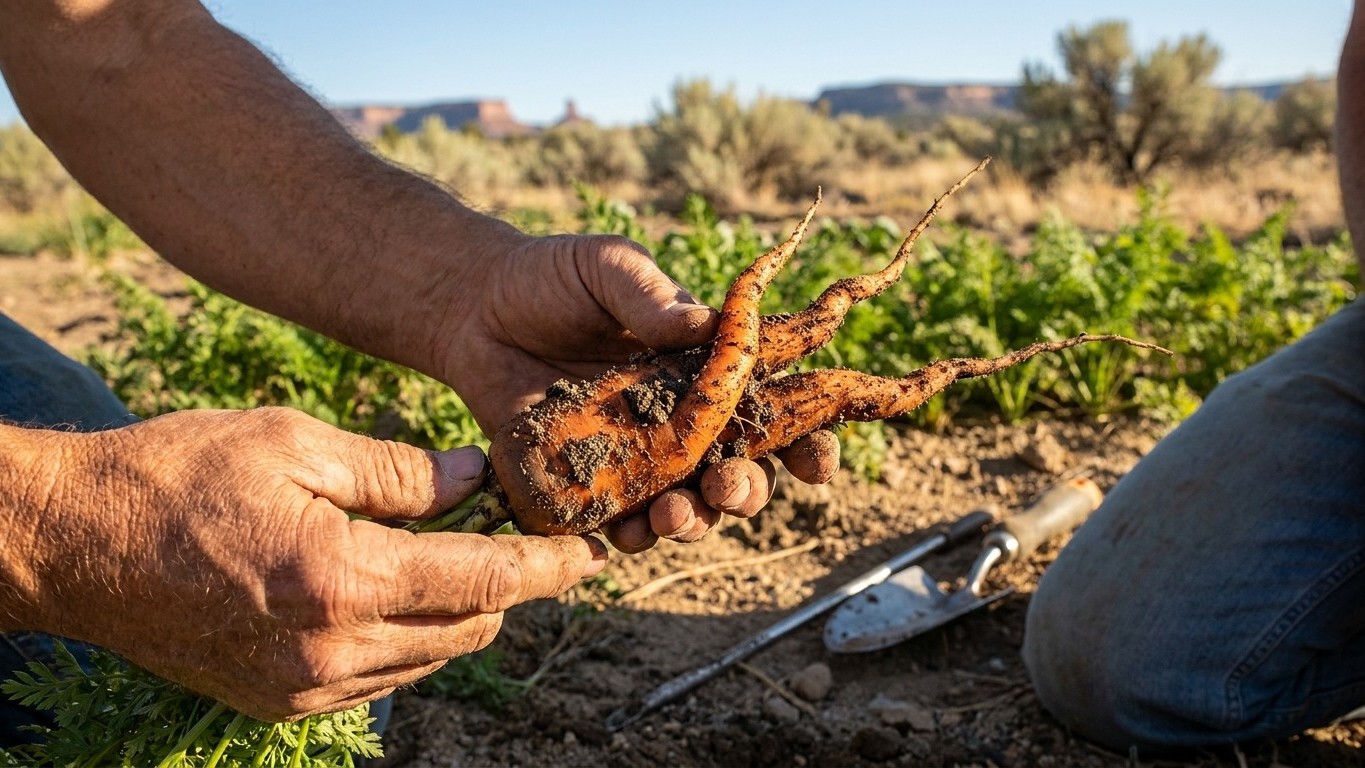 Growing Carrots in Wyoming: Soil, Sowing and Forked Roots
