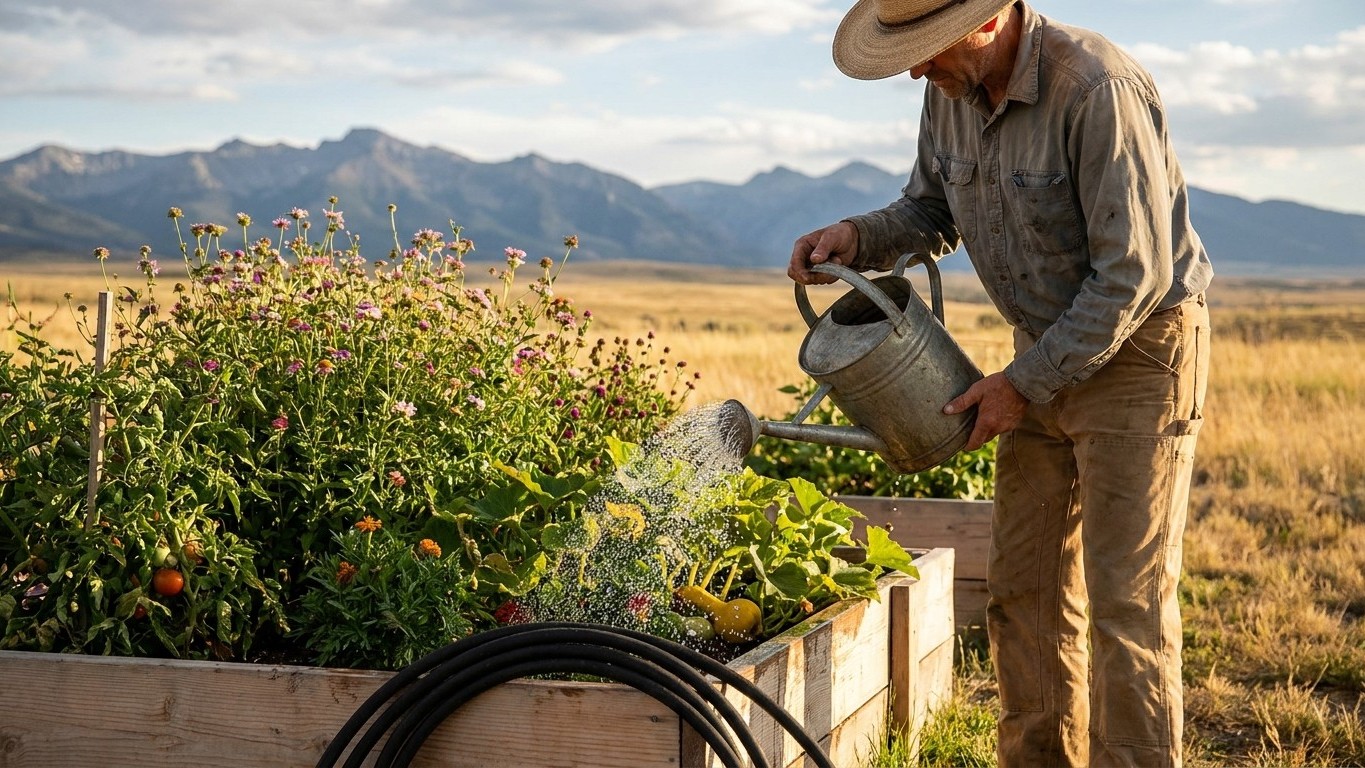 Watering a Garden in Wyoming: How Much, How Often, and the Local Rules