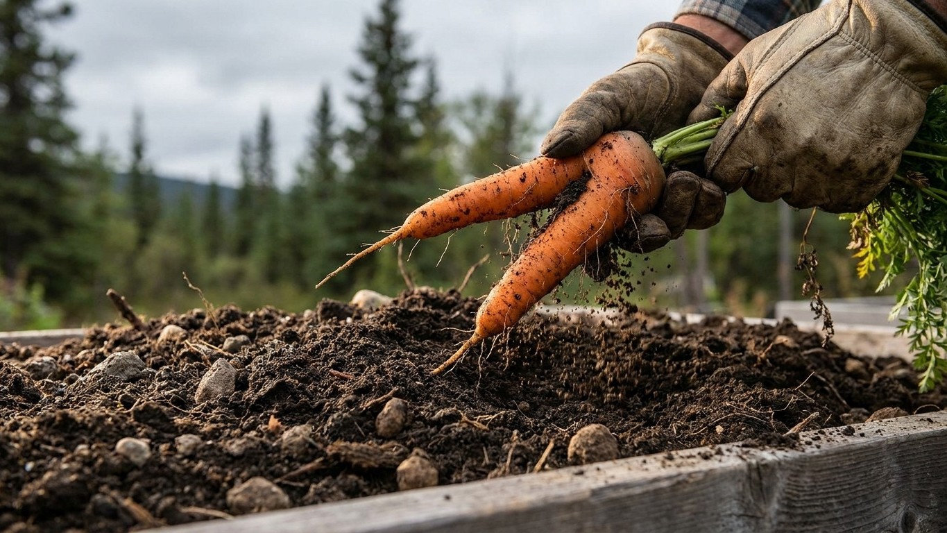 Growing Carrots in Yukon: Soil, Sowing and Forked Roots