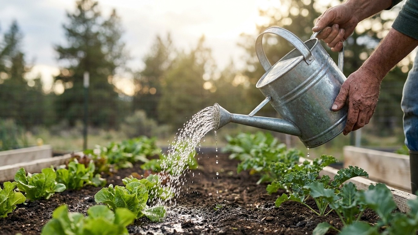 Watering Through a Dry Spell in Yukon
