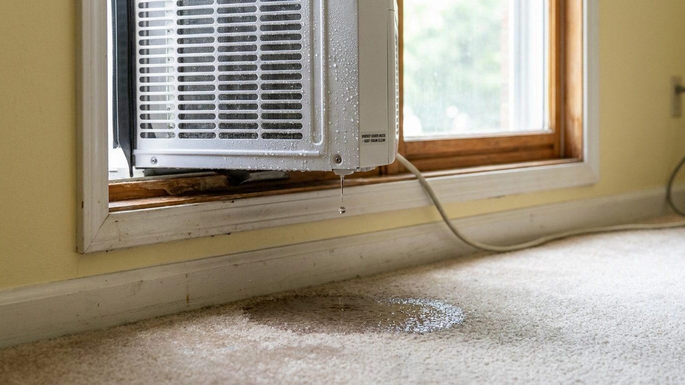 Why Your Air Conditioner Is Dripping Water Into the Room