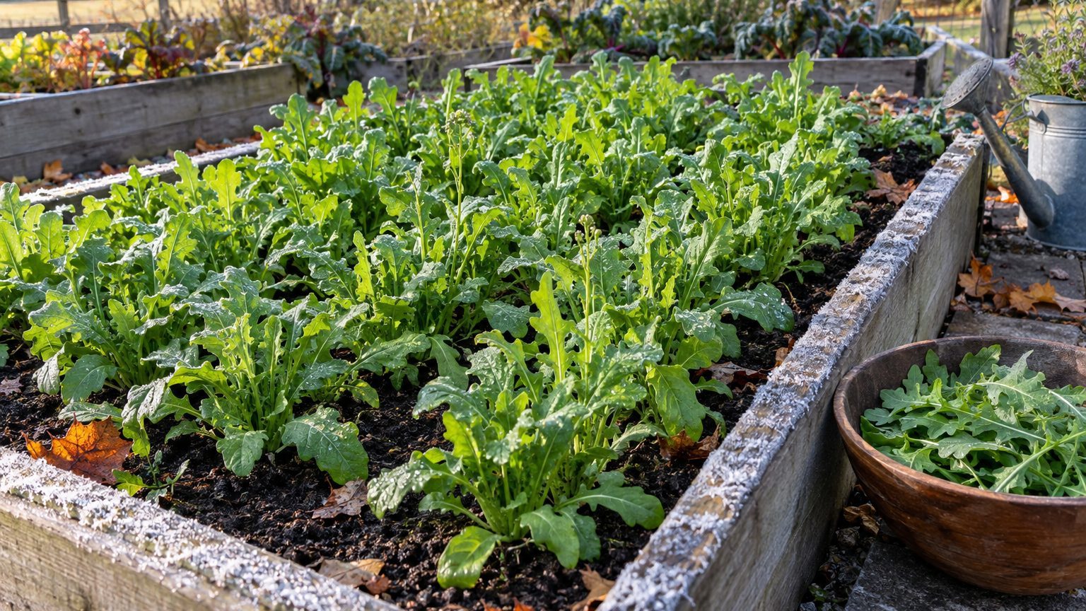 Arugula: Fast, Peppery, and Bolts On You