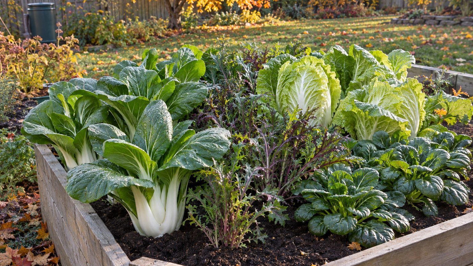 Growing Asian Greens: Fast, Cold-Hardy, and Prone to Bolting
