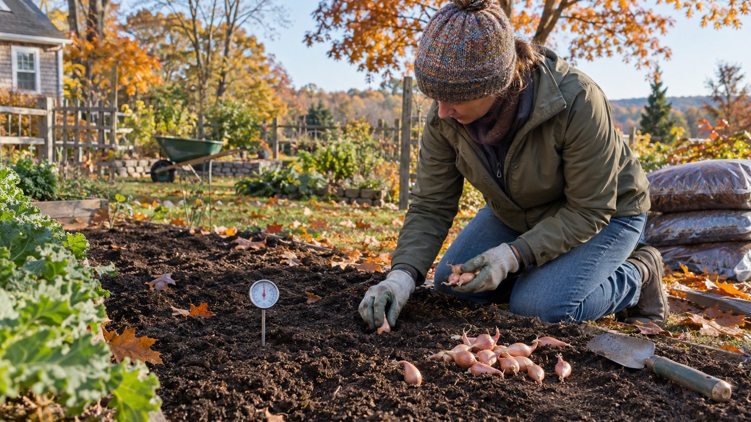 Planting Shallots in Autumn