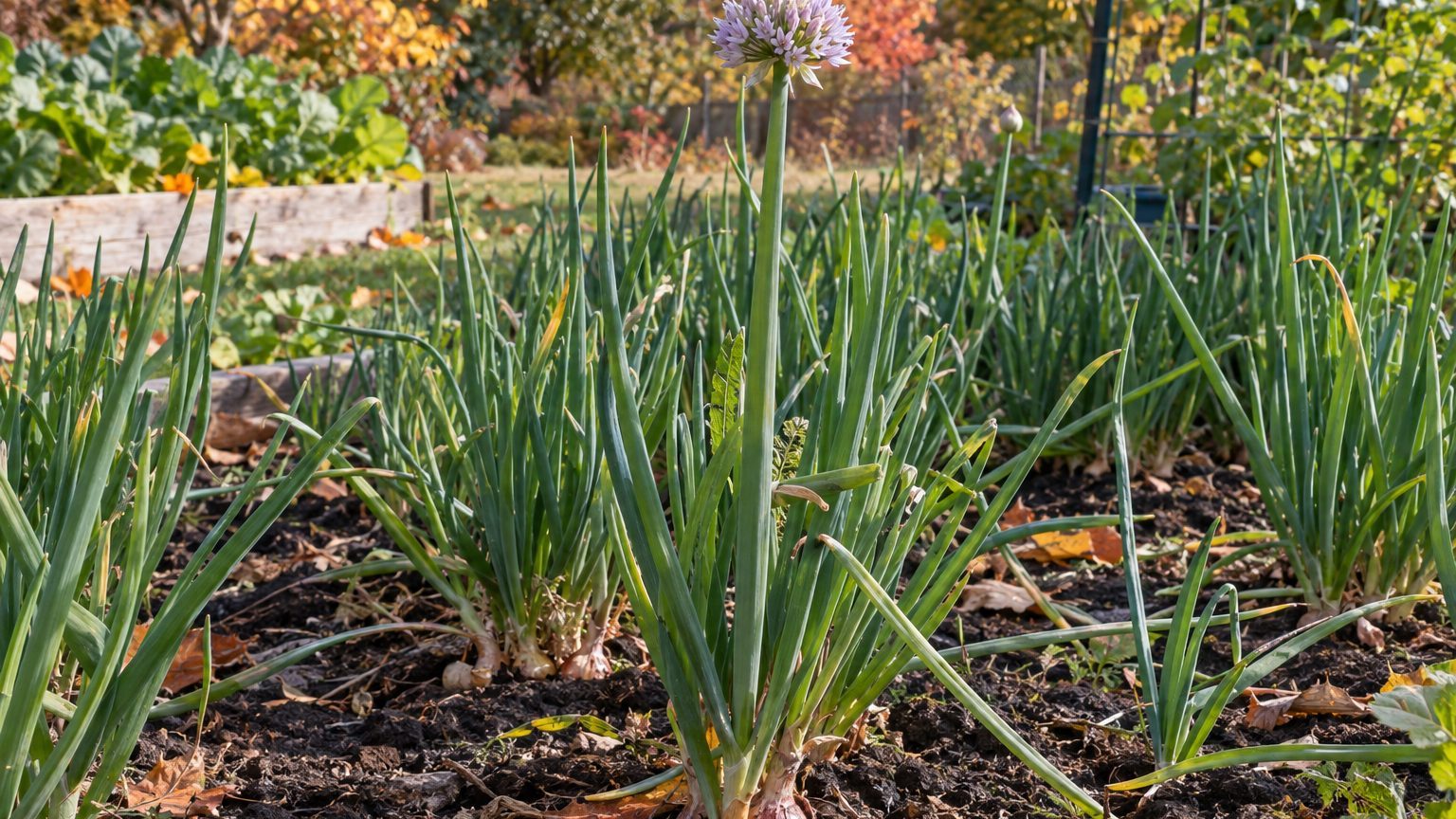 Shallots That Send Up a Flower Stem