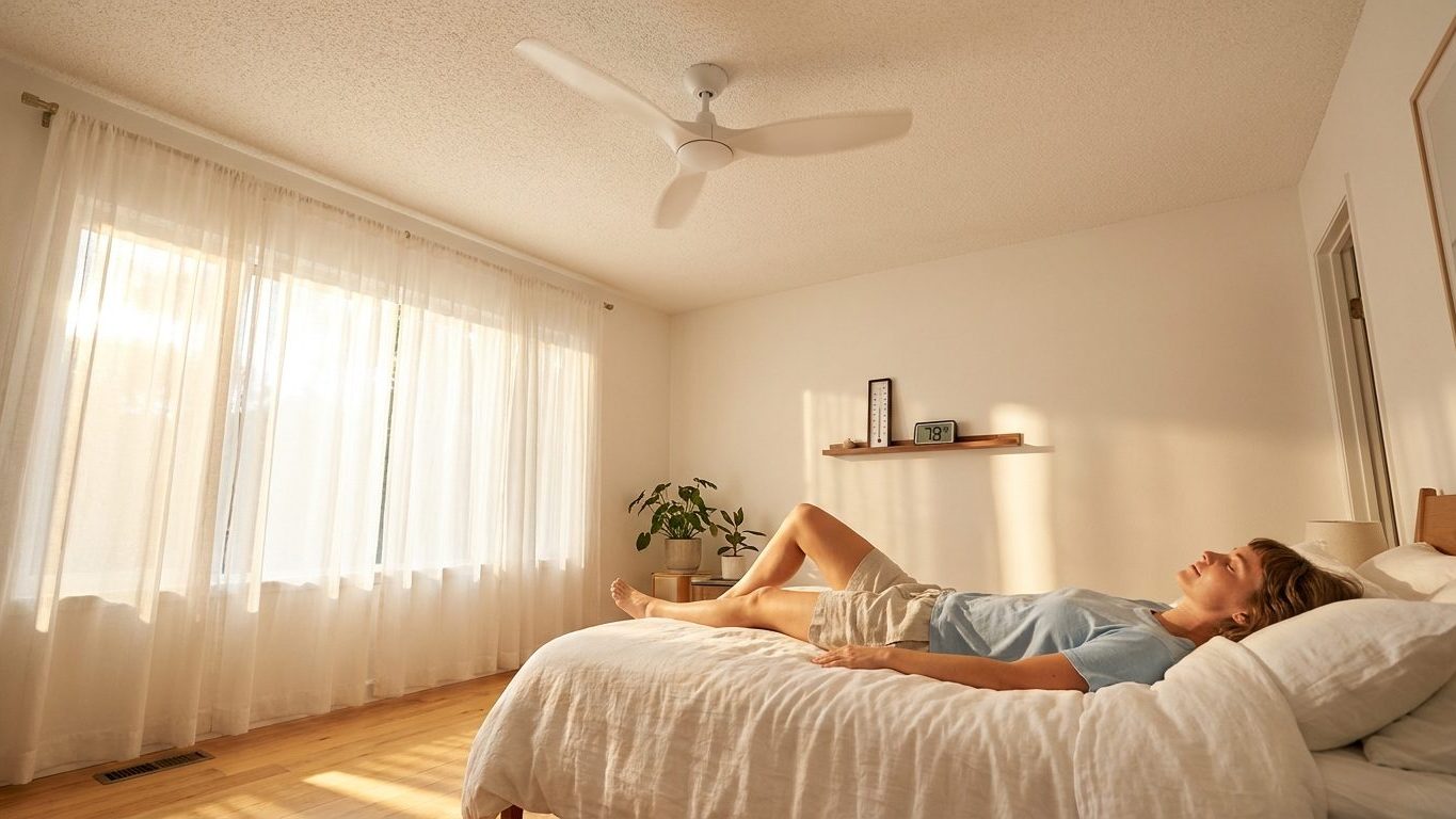 Ceiling Fans: What They Cool, and the Switch Nobody Uses
