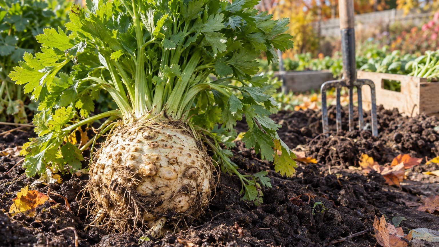 Celeriac: A Long Season and Constant Water