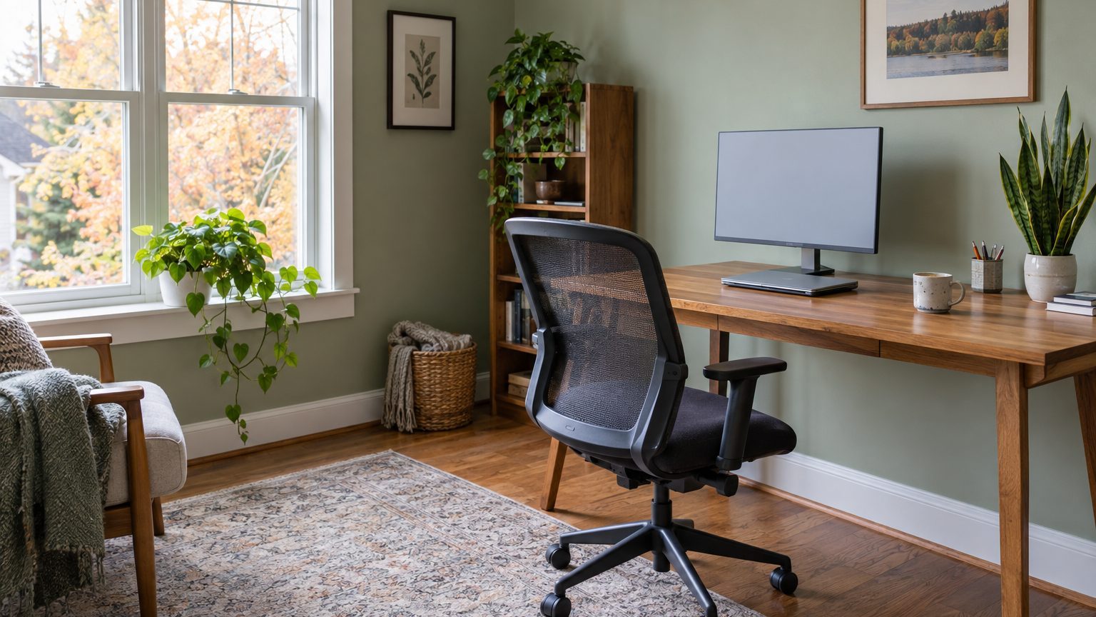 A Home Office You Sit In for Eight Hours