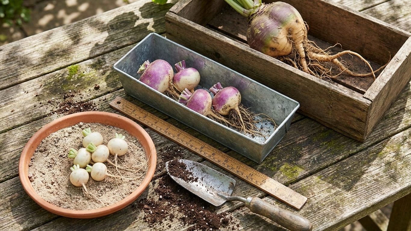 Turnips in a Container: Which Ones Work