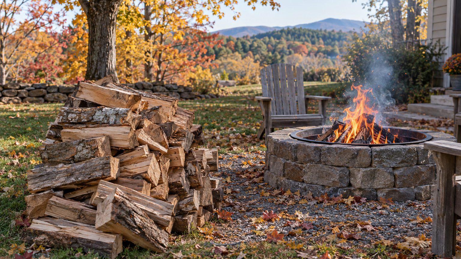 American beech as Firewood: Heat, Smoke and Sparks