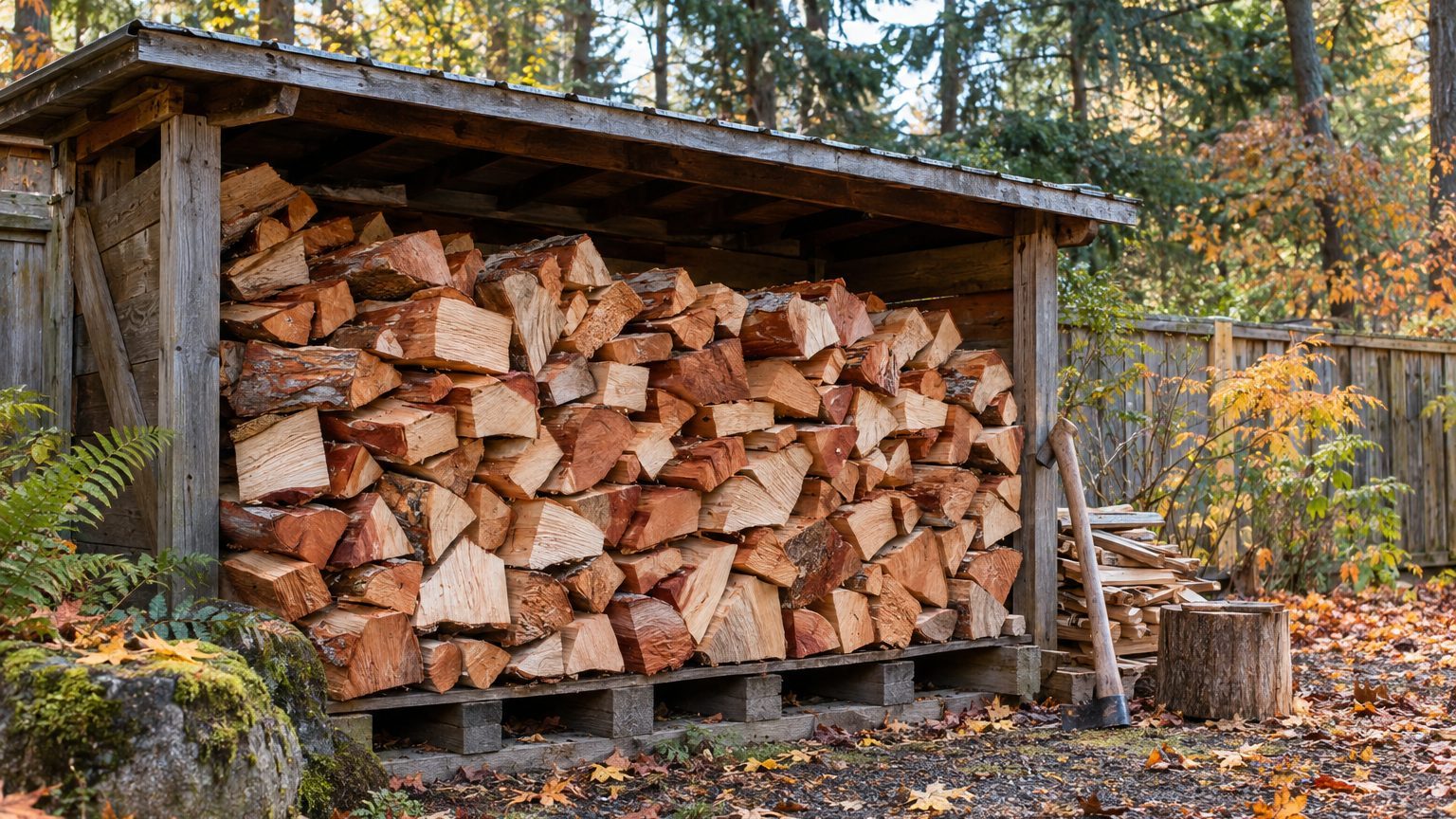 Pacific madrone as Firewood: Heat, Smoke and Sparks
