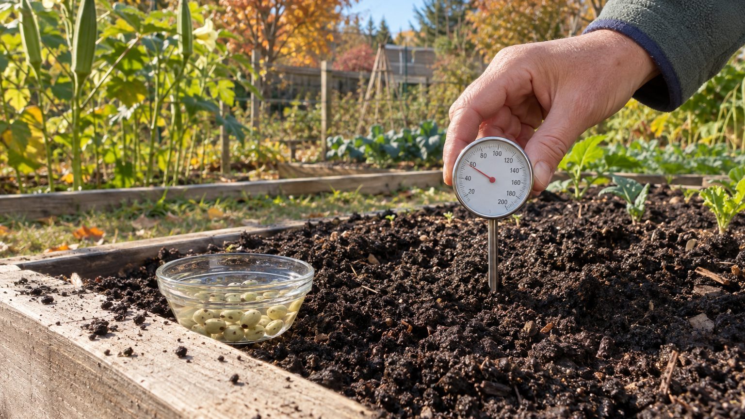 Getting Okra Seed to Come Up