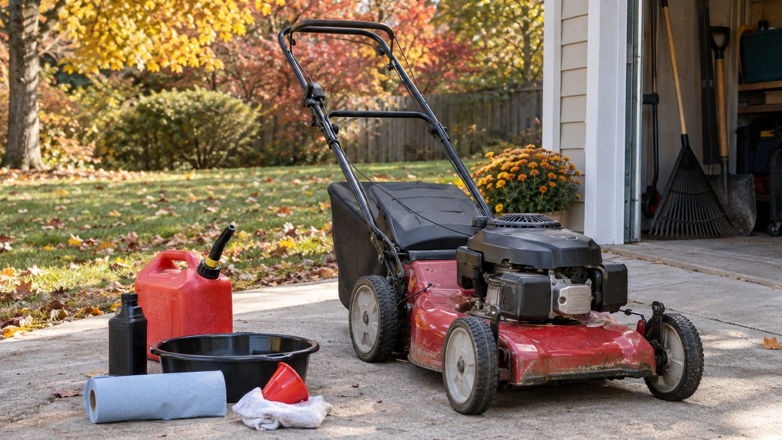 How to Winterize a Lawn Mower