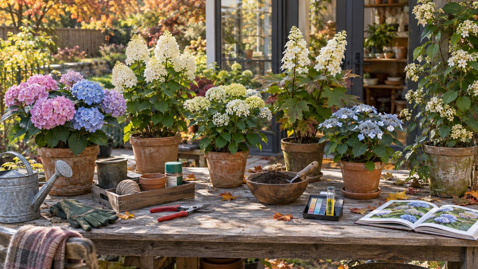 The Six Types of Hydrangea, and Why the Type Decides Everything