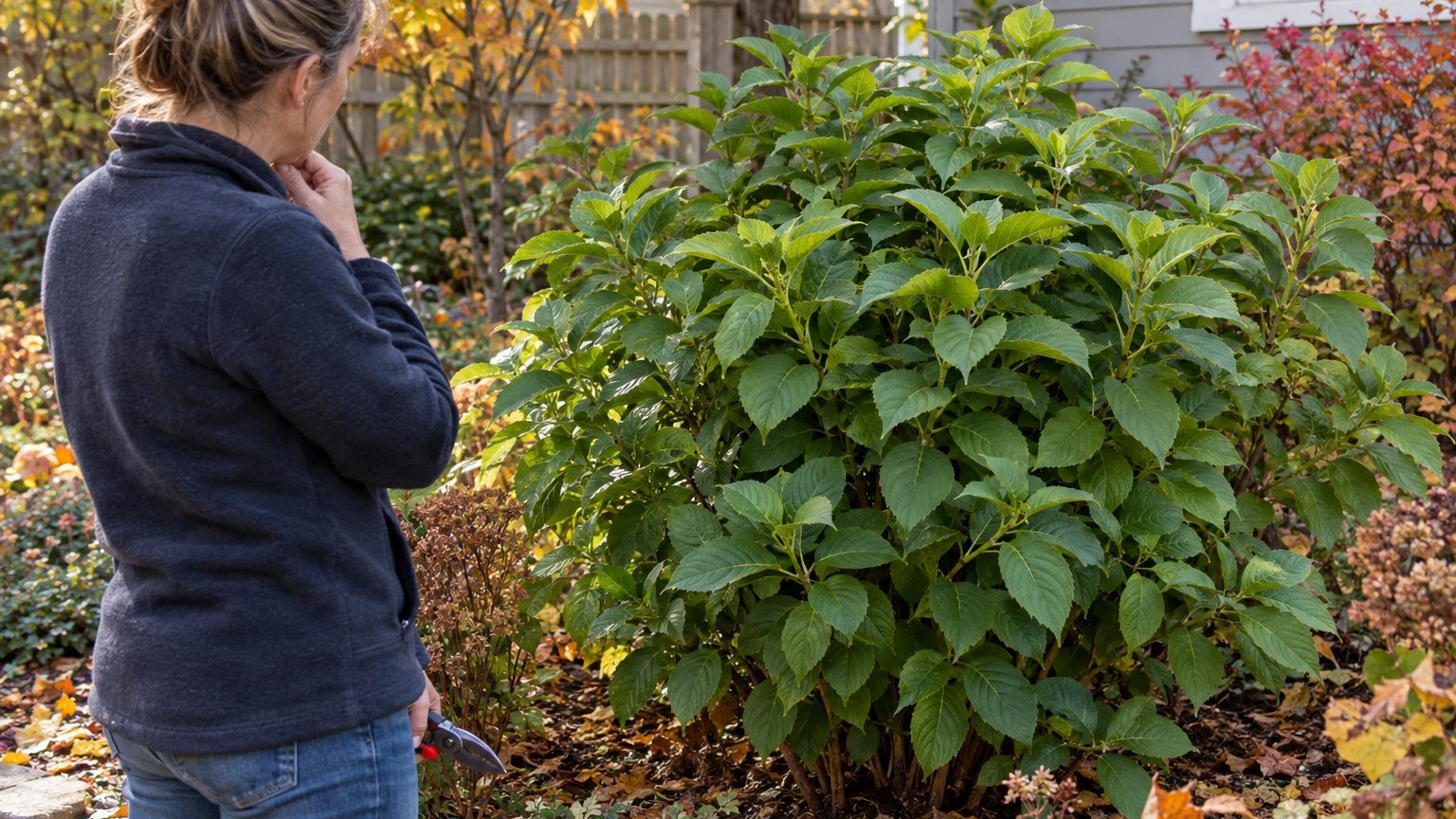 Why Your Hydrangea Has Leaves but No Flowers