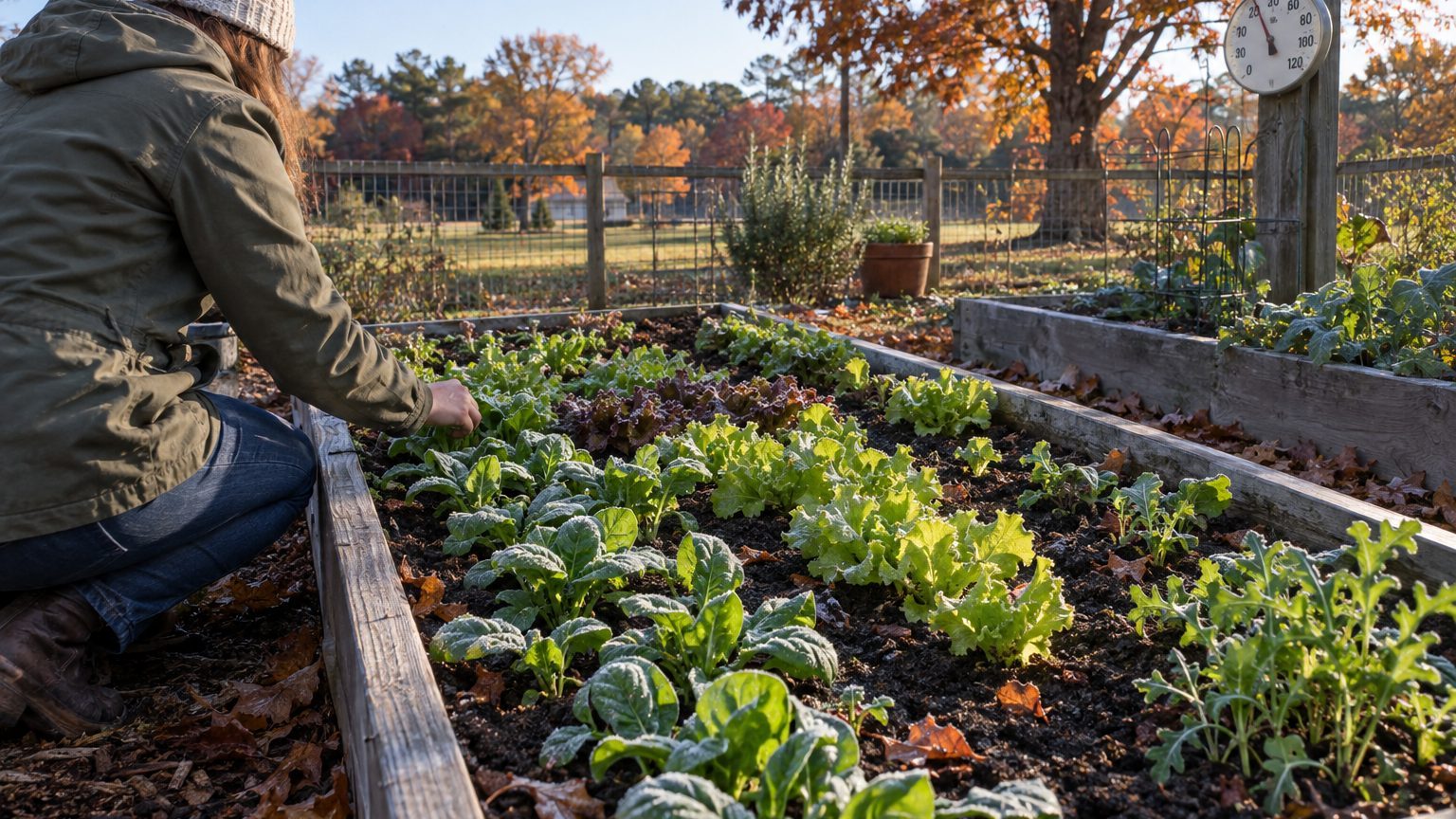 When to Sow Winter Salads in Alabama