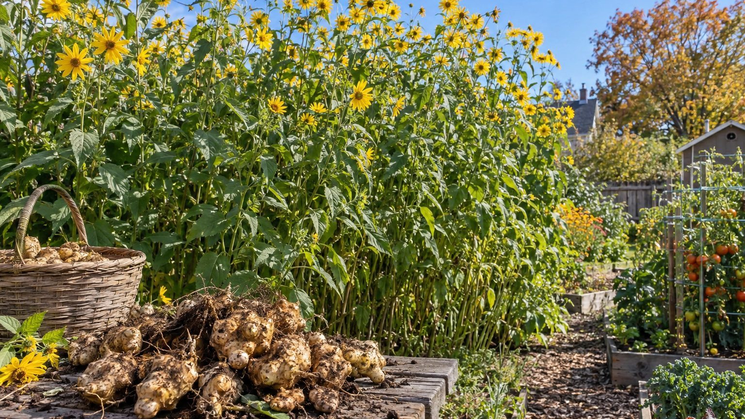 Jerusalem Artichokes: Plant Them Where You Mean It