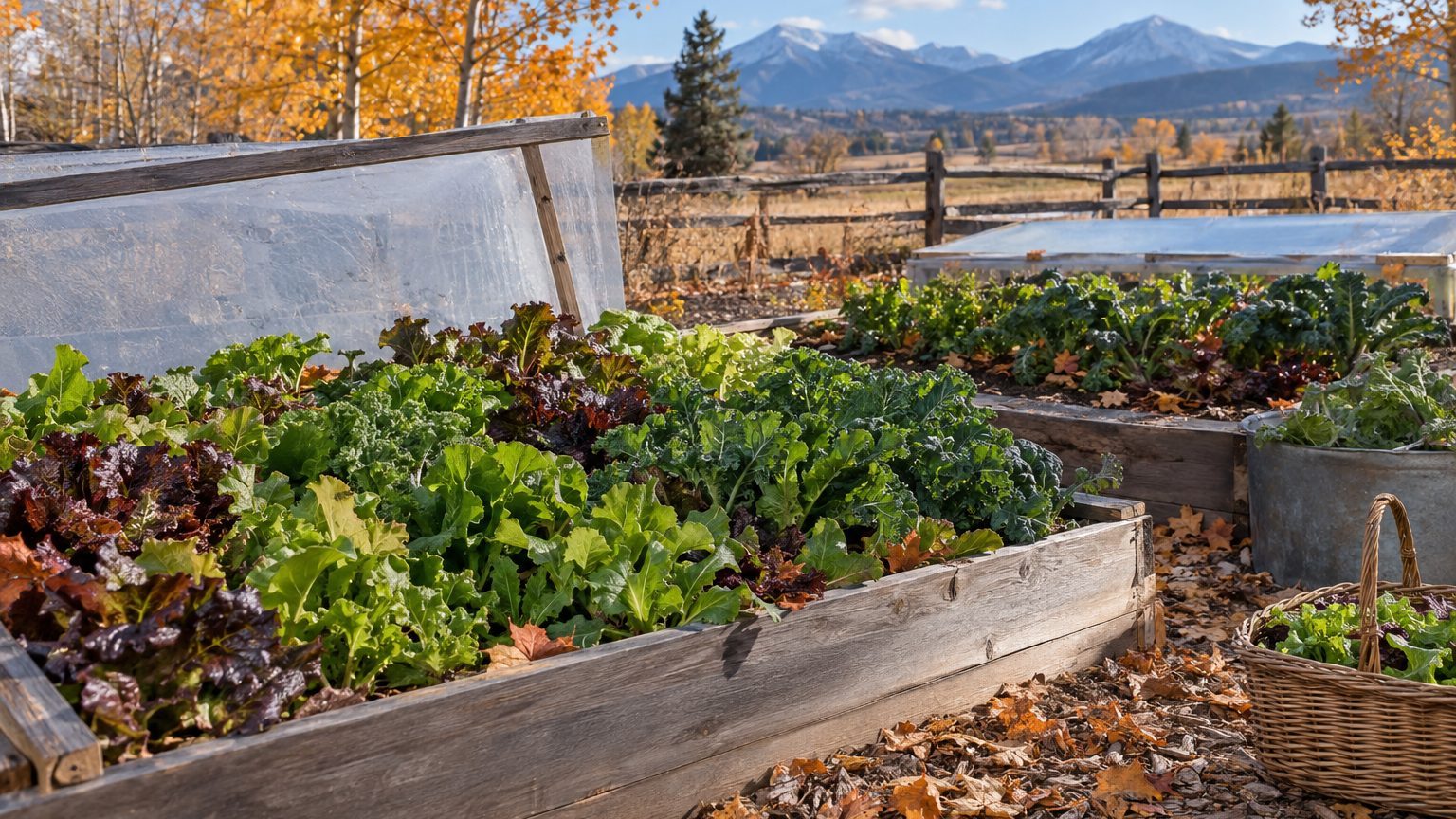 Winter Salads for Montana Gardens