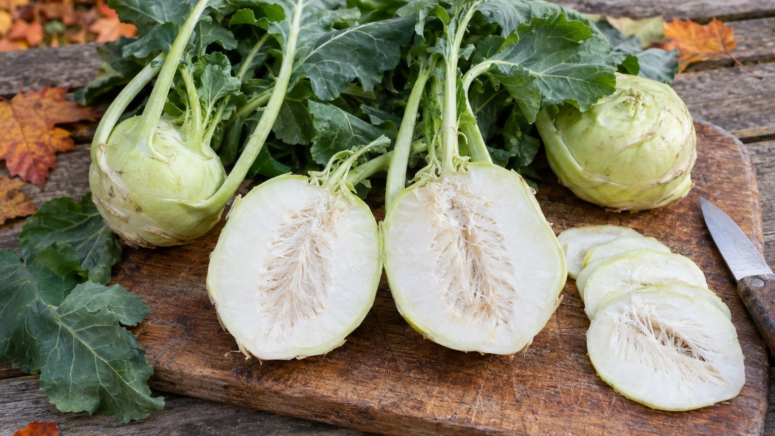 Kohlrabi That Is Tough and Woody