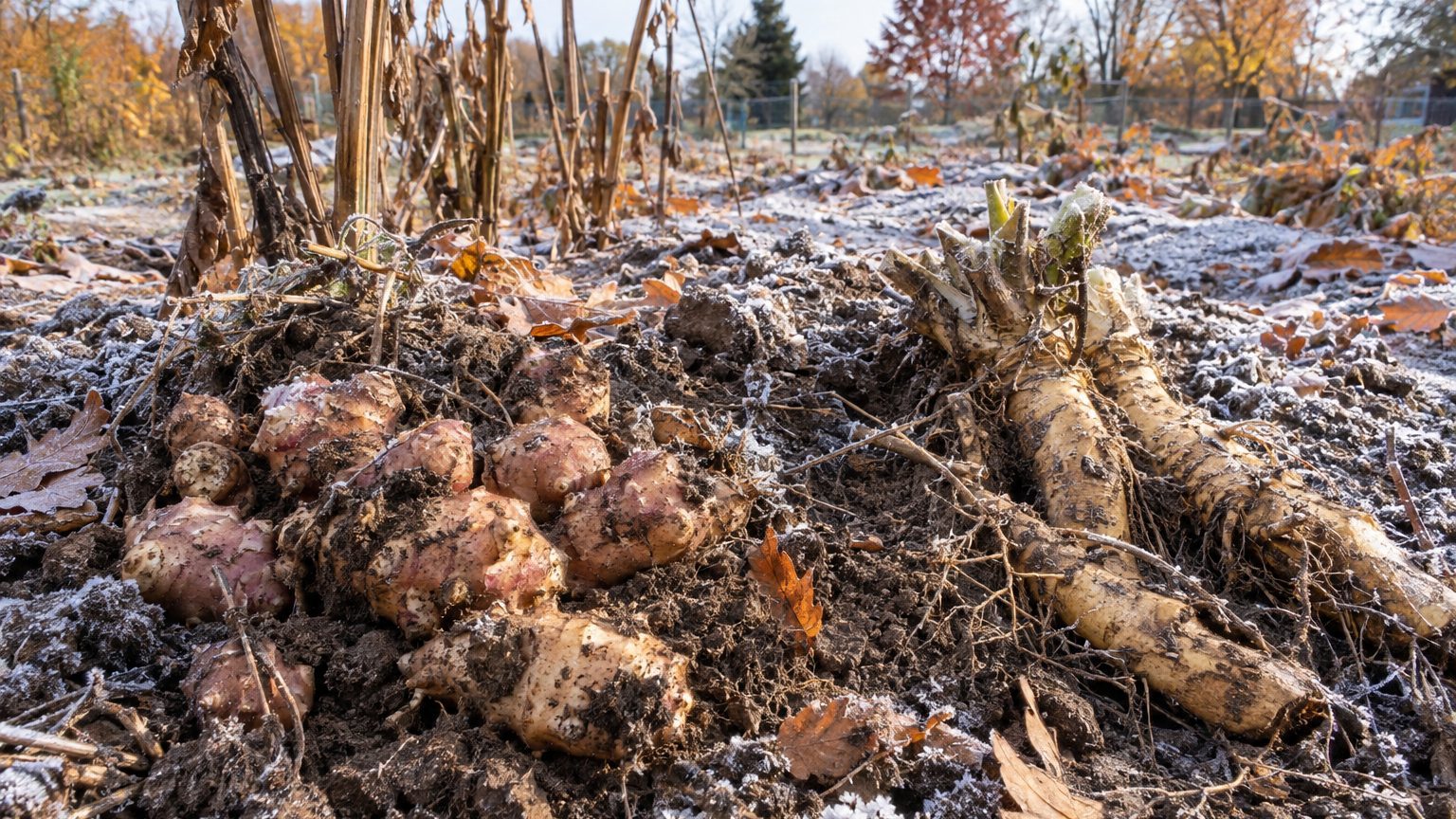 Leaving These Roots in the Soil Over Winter