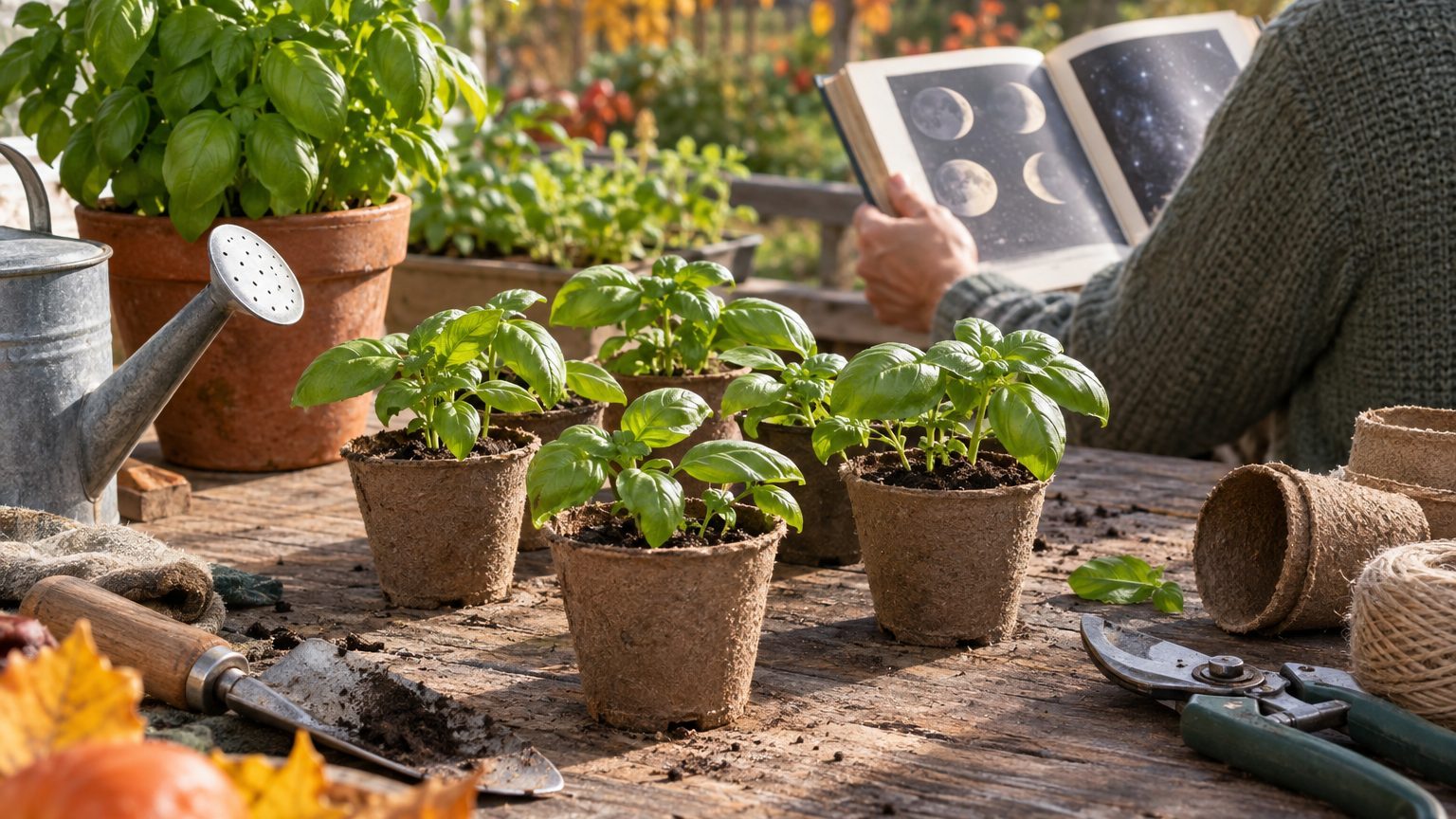 When to Plant Basil by the Moon: Traditional Days for 2026 and 2027