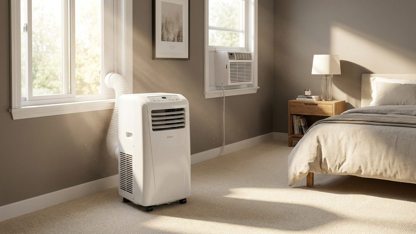 Window and Portable Air Conditioners: Size, Faults and Season