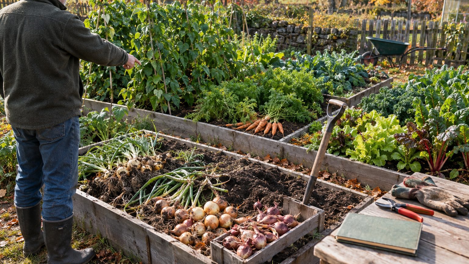 Rotating Shallots With the Other Alliums