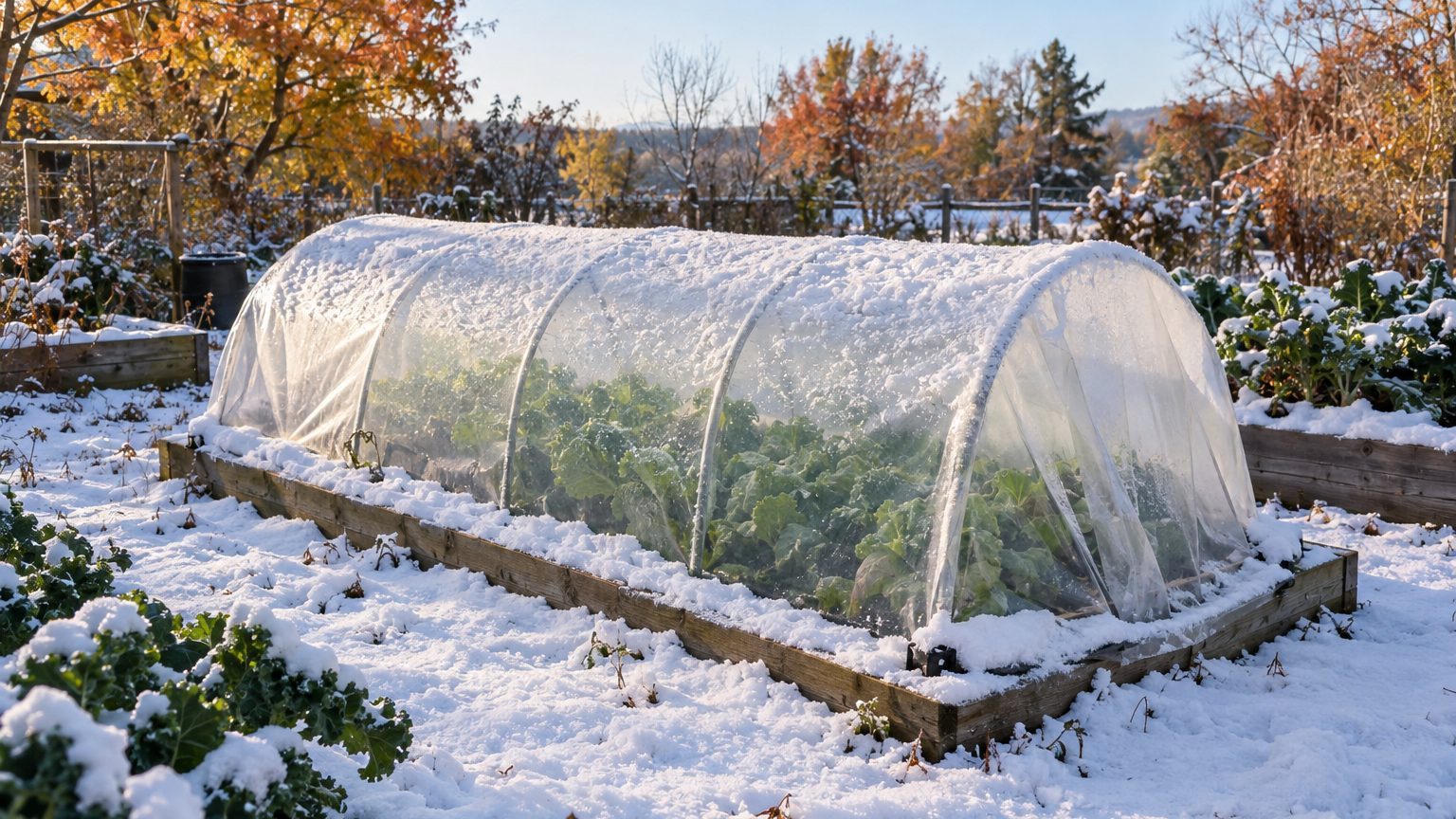Snow on a Tunnel: When It Helps and When It Collapses
