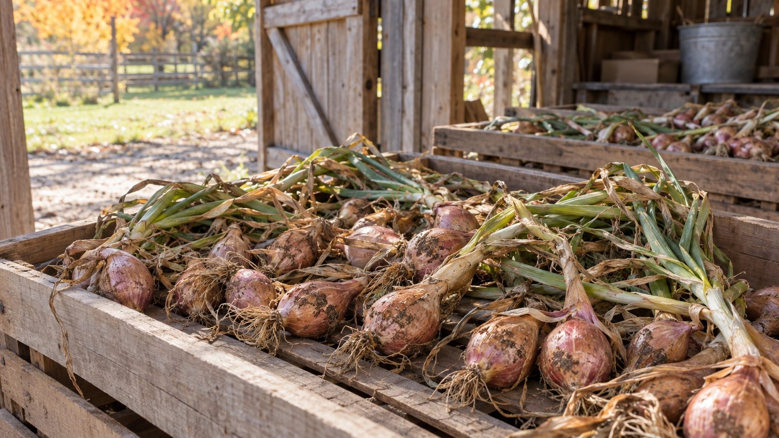 Storing Shallots Through the Winter