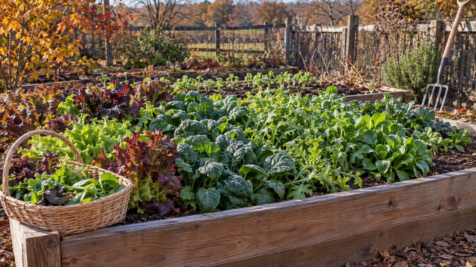 Sowing Winter Salads in Succession