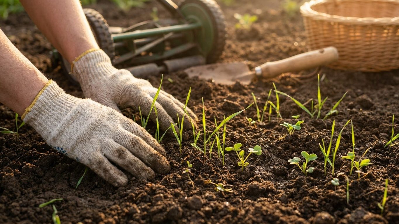 Killing a Cover Crop Without a Sprayer