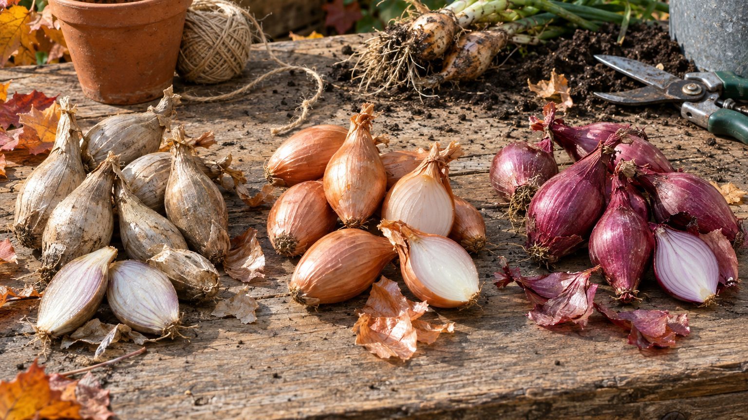 Which Shallots to Grow: Grey, Brown and Red