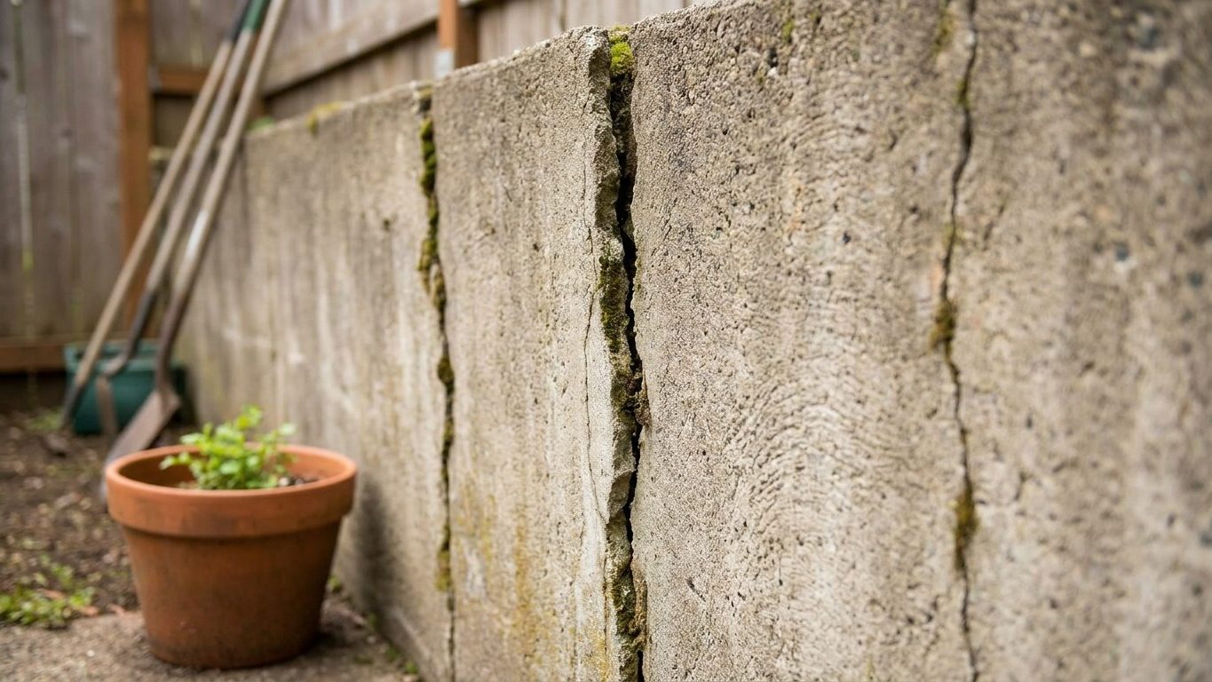 Vertical Cracks in a Poured Wall
