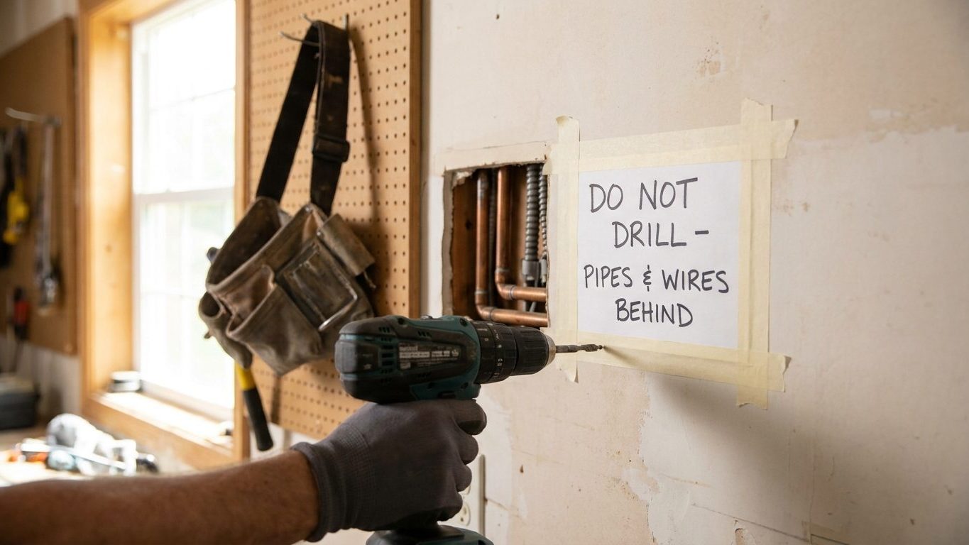 The Places in a Wall You Must Not Drill