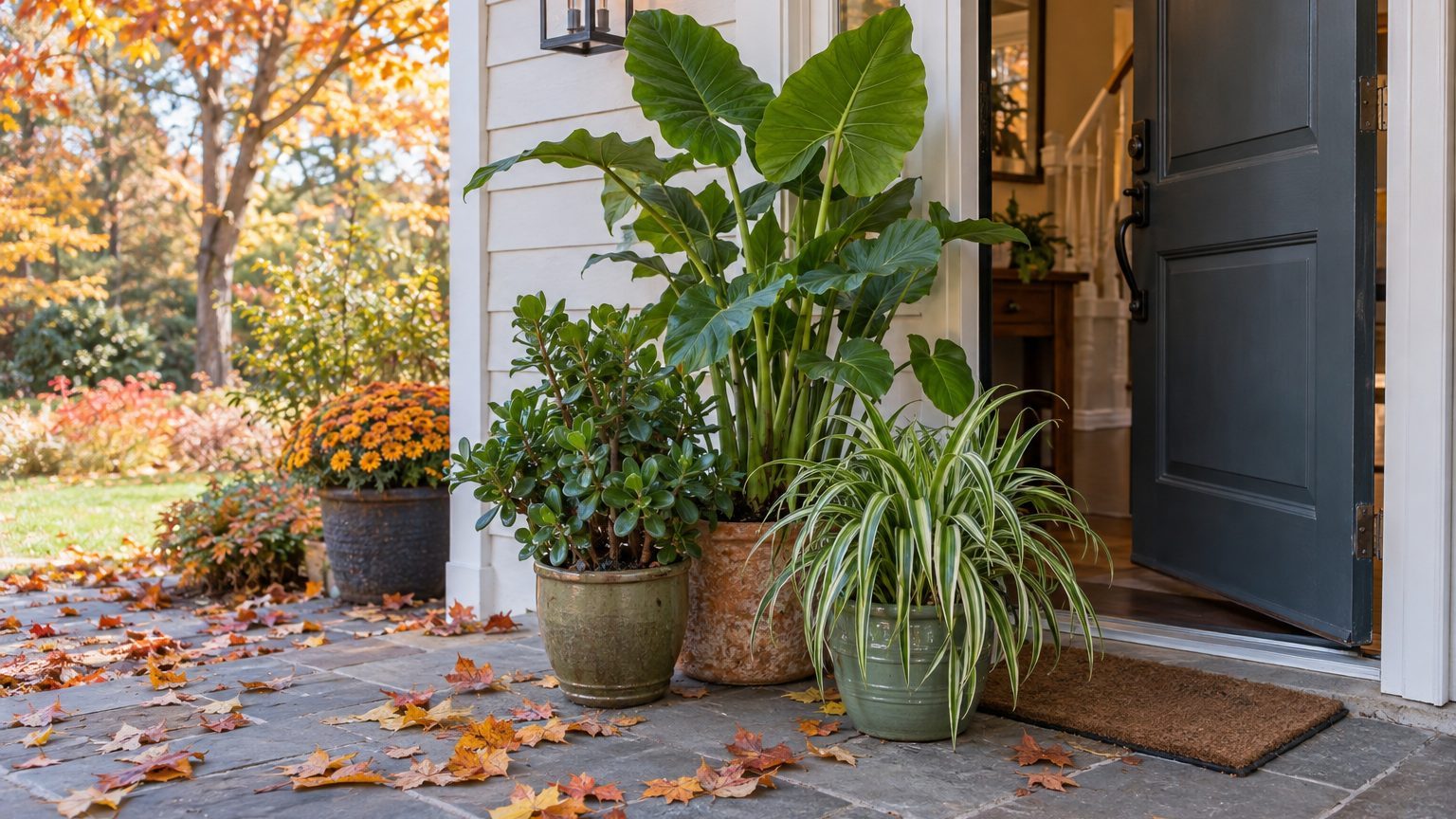 When to Bring Houseplants Inside for the Fall