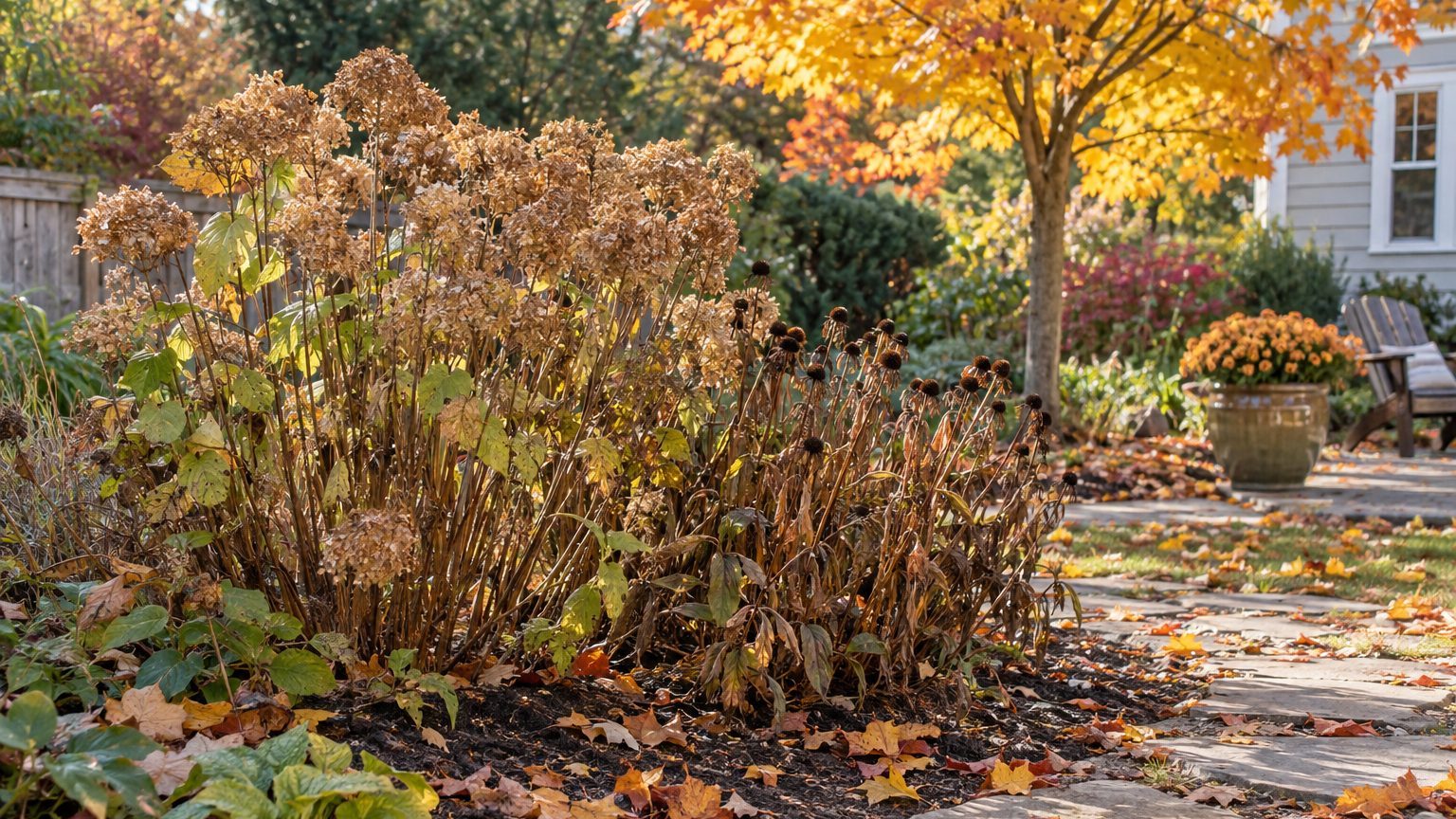 When to Cut Back Perennials in Fall