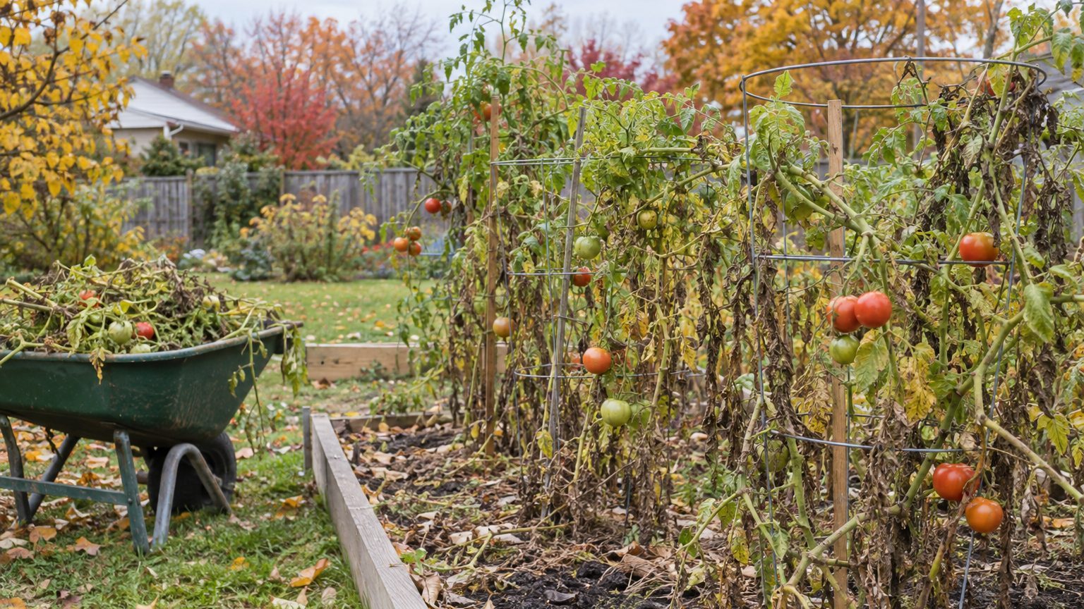 When to Pull Up Tomato Plants at the End of the Season